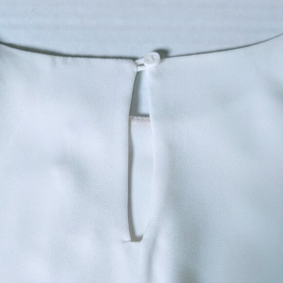 PINK ROSE VINTAGE Women's Spaghetti Straps Top Blouse  Size M  White  NWOT - Picture 4 of 6